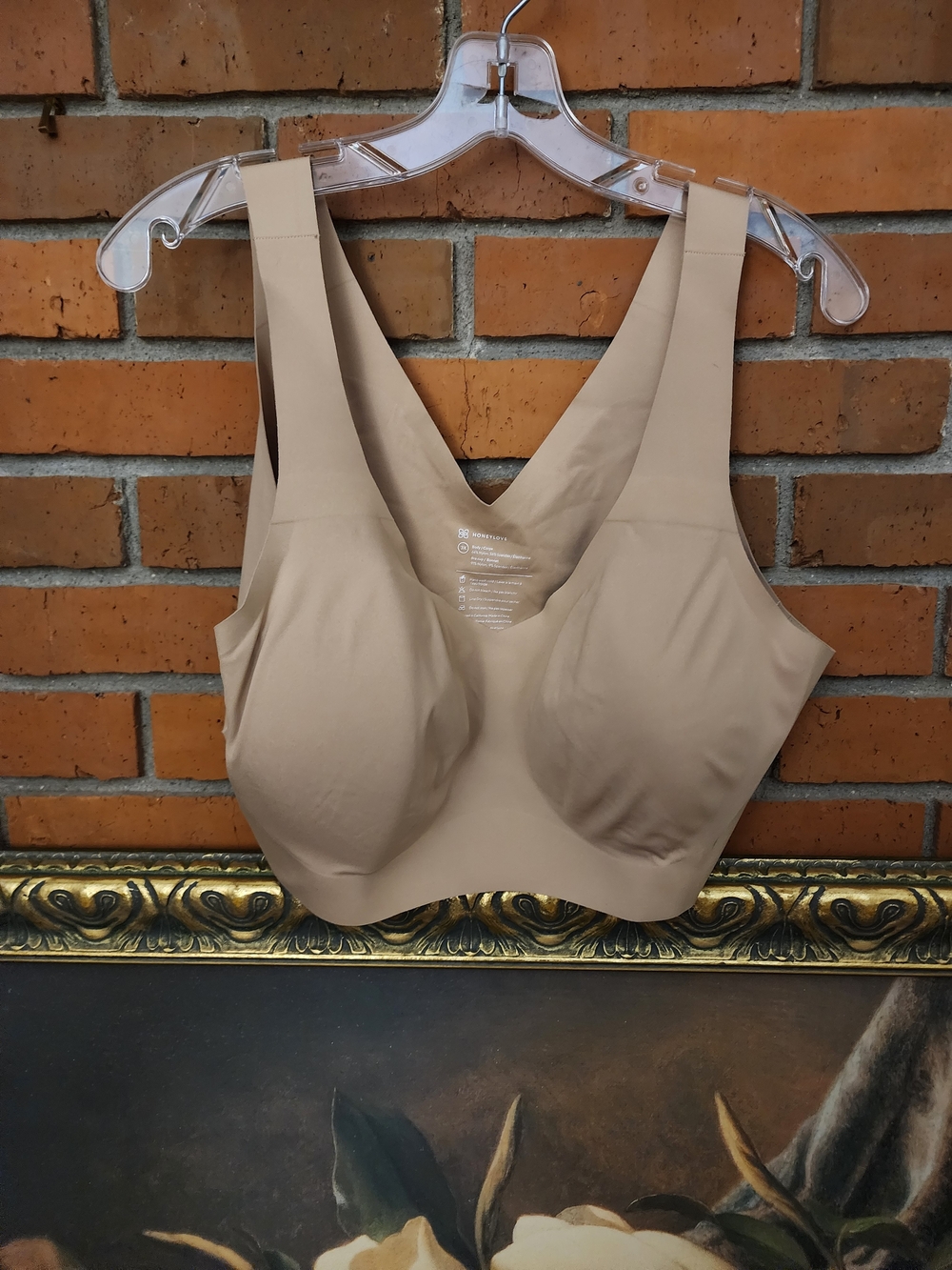 Honeylove Nude Seamless Support Bra 3x